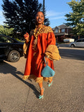 Sunset Fringe Dress