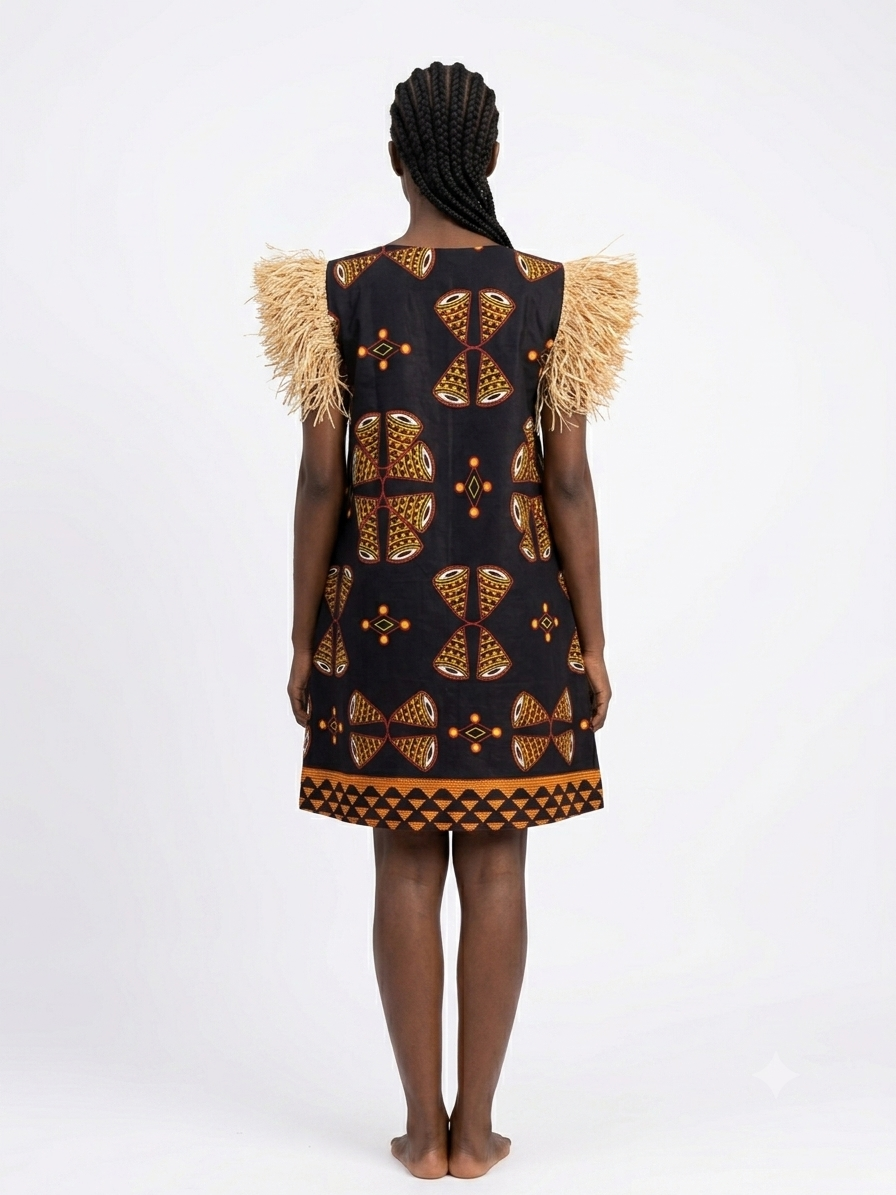 Rustic Fringe Dress