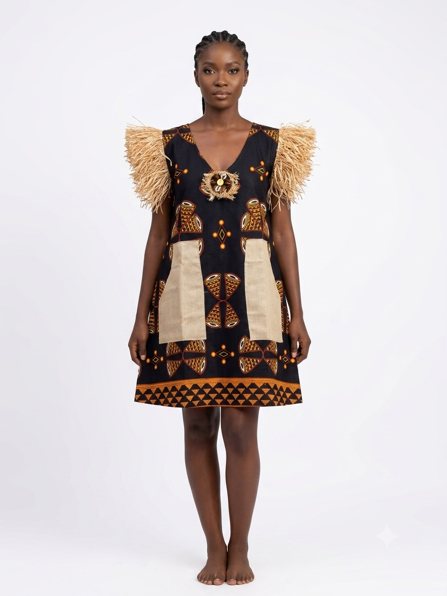Rustic Fringe Dress