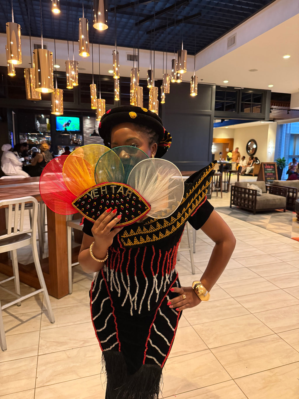 Statement Hand Fan