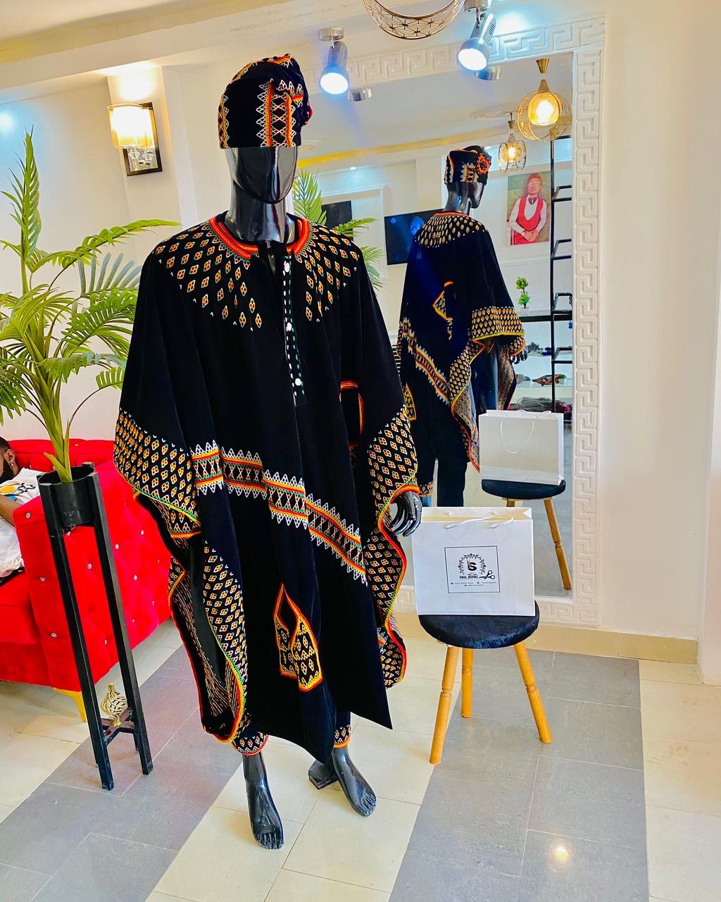 Toghu Heritage Agbada – Midnight Prestige Edition