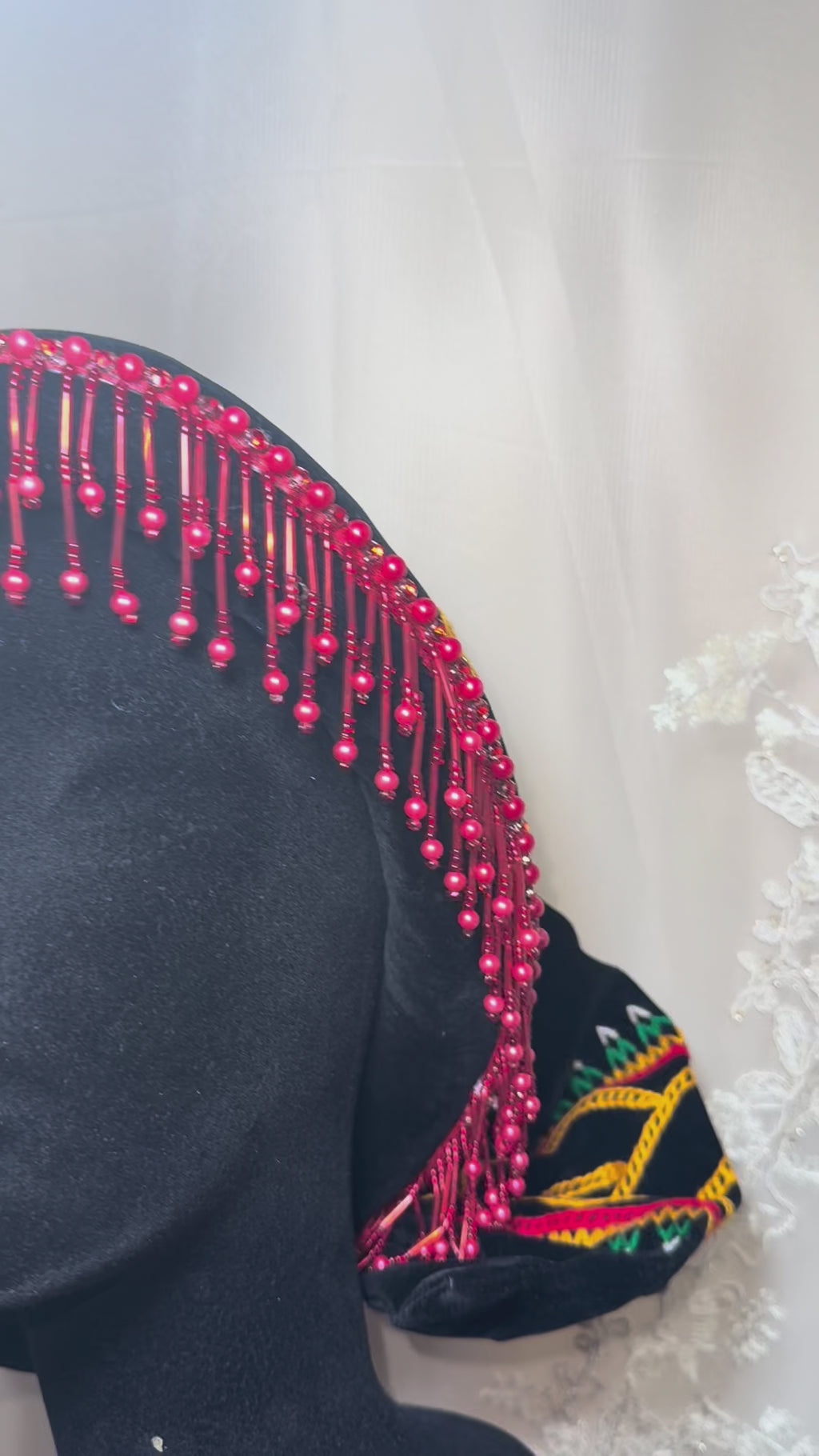 Fringe Toghu Fascinator
